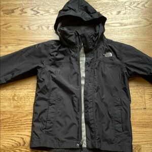 The North Face Kids Charcoal Raincoat